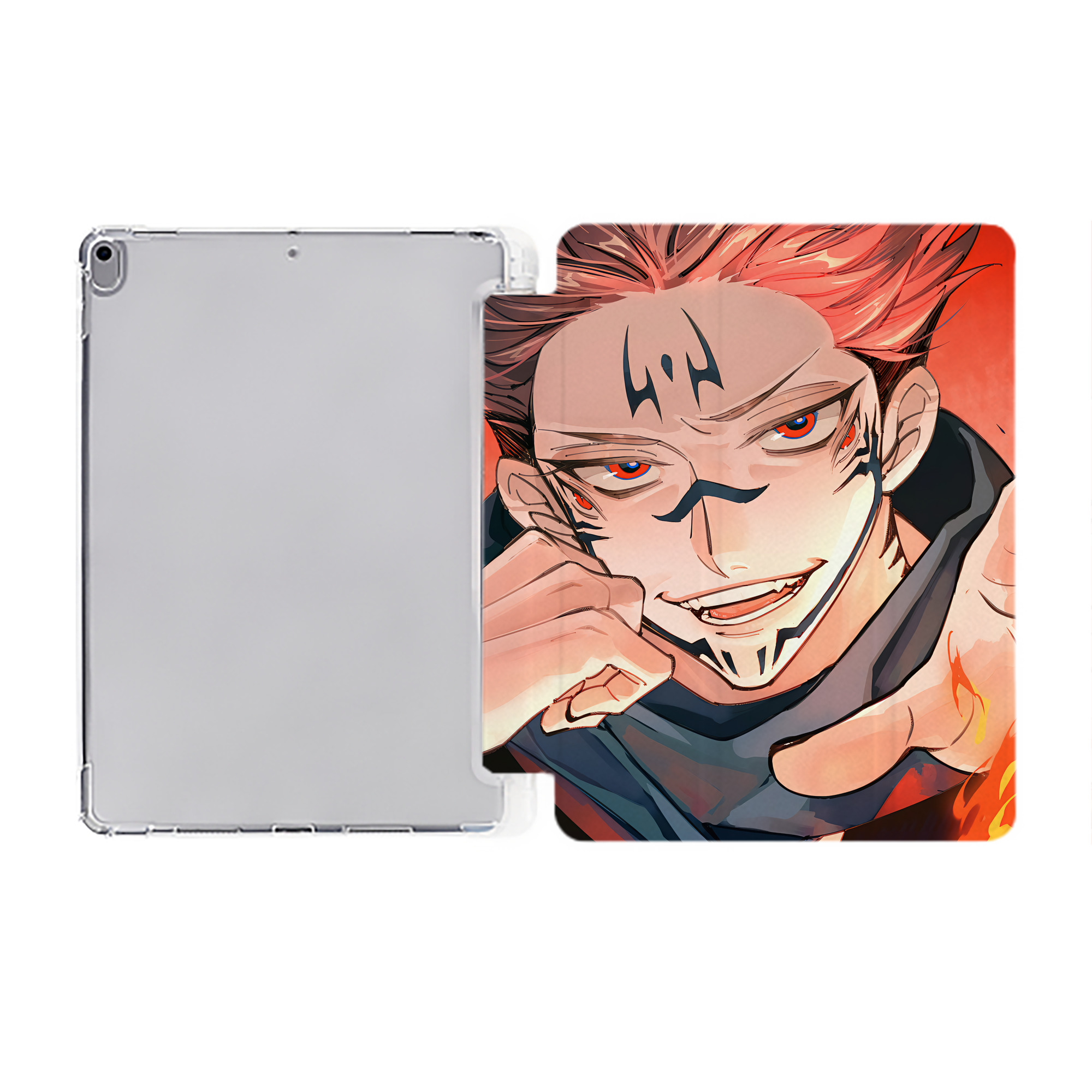 （画像用） SPY×FAMILY间谍家家酒 IPad ケース ペン収納付き 三つ折りスタンド PUレザー×シリコン 対応機種9.5/10.5/10.9インチ